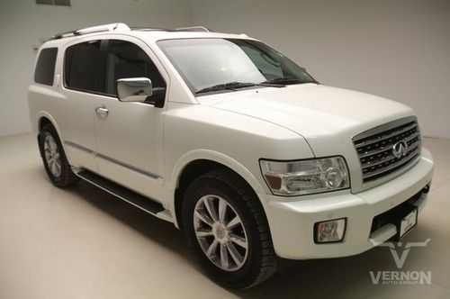 2008 qx56 rwd backlot special leather heated camera navigation 100k miles