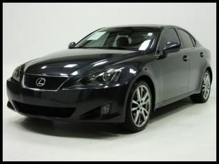 2008 lexus is 250 sport sedan loaded leather sunroof 6cd aux smart key