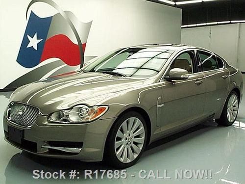 2009 jaguar xf premium sunroof nav heated leather 33k texas direct auto