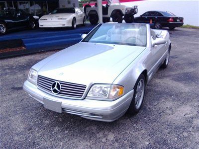 Sl500-class convertible/hardtop leather automatic all power like new fl kar nice