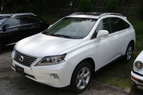 2013 lexus rx350 awd navigation 3.5l flood damage export ok