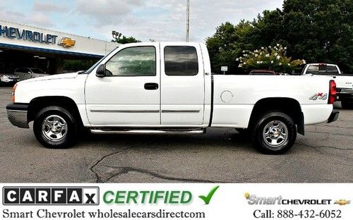 Used chevrolet silverado 1500 extra cab 4x4 pickup trucks 4wd chevy truck 4dr v8