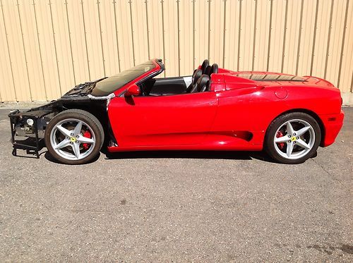 2001 ferrari 360 spider convertible 2-door 3.6l