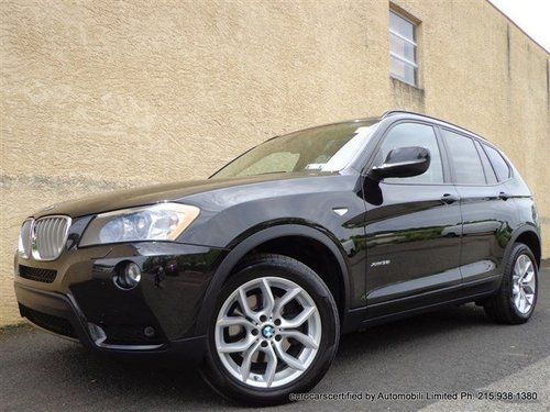 2011 bmw x3 35i 100k warranty headup navigation dynamic handling technology h/k