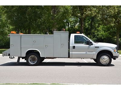 2002 Ford F550 Service Utility Bed Diesel 7.3L w/Air Compressor F-450 F-350, US $14,777.00, image 2