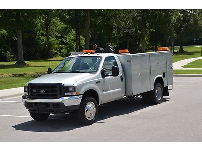 2002 Ford F550 Service Utility Bed Diesel 7.3L w/Air Compressor F-450 F-350, US $14,777.00, image 8