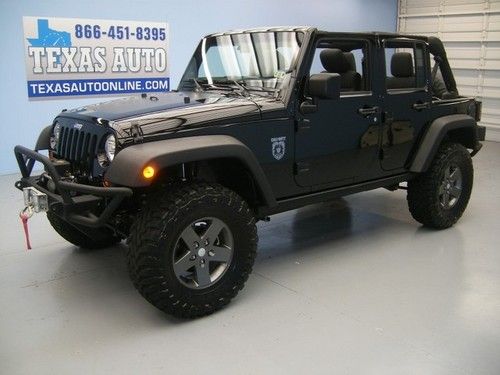 We finance!!!  2011 jeep wrangler unlimited rubicon call of duty 4x4 texas auto