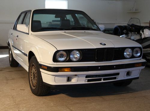 1989 bmw 325ix alpine white fresh paint ready for snow awd!