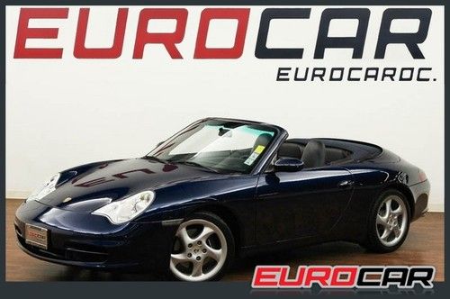 Carrera cabriolet tiptronic lapis blue metropol c4s turbo look wheels 03 04 05