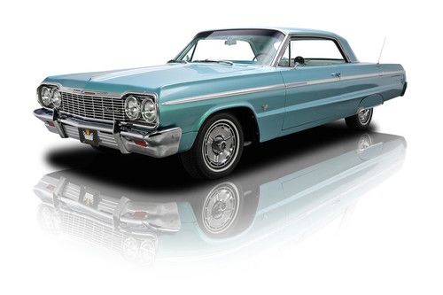 Frame up restored impala super sport 327 v8 4 speed ac