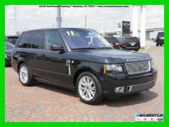 12 range rover autobiography only 6k miles*nav*rdvd*rear recline*heat&amp;vent seats