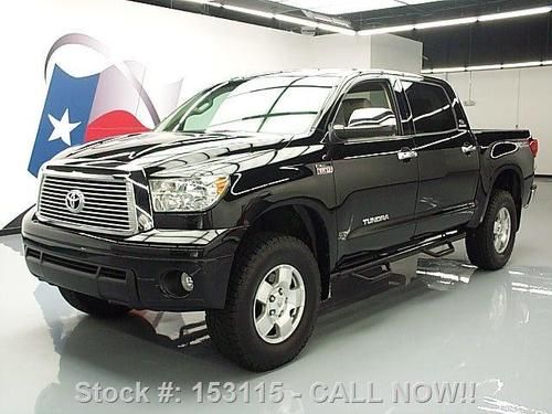 2010 toyota tundra ltd lucchese crewmax trd 4x4 nav 37k texas direct auto