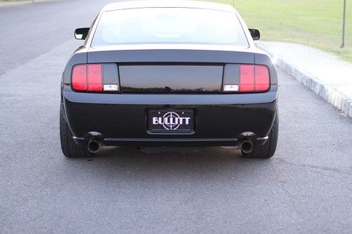 2008 ford mustang turbo bullitt- black &amp; badgeless #4751