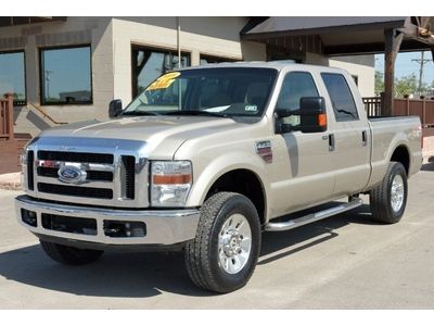 2008 ford f-250 super duty crew cab srw crew cab 156" xlt turn over ball texas