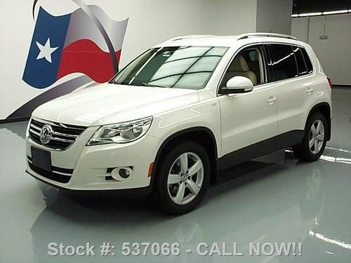 2010 volkswagen tiguan wolfsburg ed turbo htd seats 39k texas direct auto