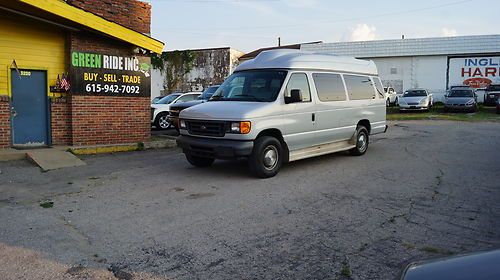 7 days only '06 ford e-350 ext van handicap wheelchair lift high top*no reserve*