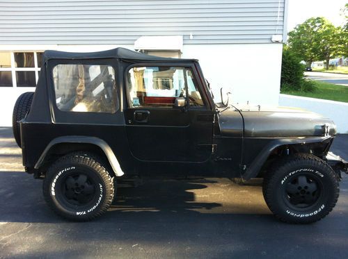 1991 jeep wrangler s sport utility 2-door 2.5l