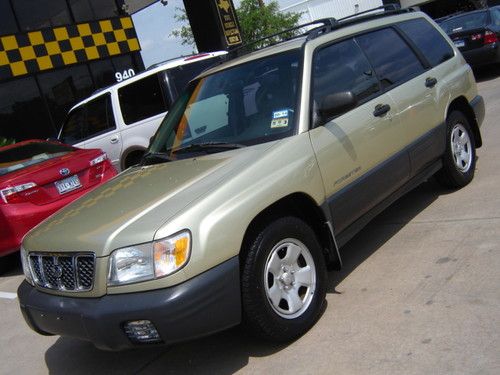 2001 subaru forester l wagon awd 1 owner clean carfax super clean auto