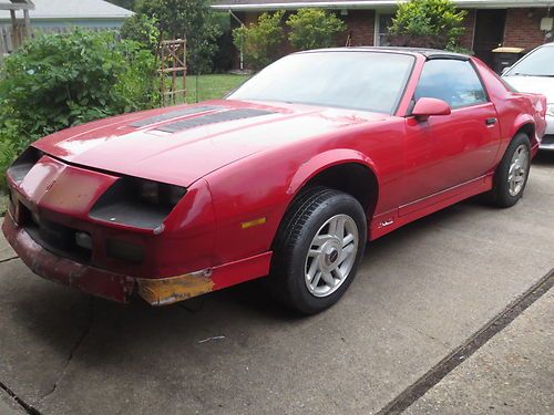 1987 chevrolet camaro z28 iroc-z roller