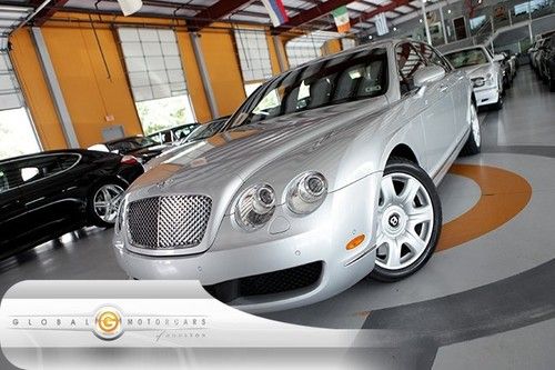 06 bentley continental flying spur awd 1-owner 19k nav moonroof keyless-go pdc