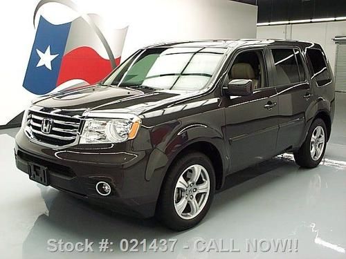 2012 honda pilot ex-l sunroof rear cam htd seats 19k mi texas direct auto