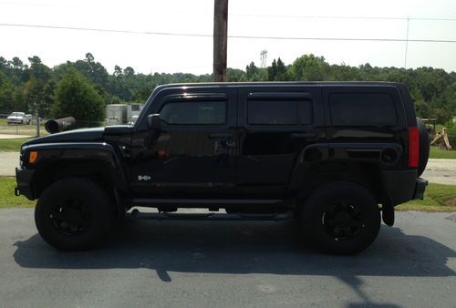 2007 hummer h3 all black luxury extras remote start 78,000 miles