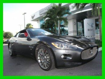 11 grigio granito 4.7l v8 granturismo c convertible *red leather *low mi*florida