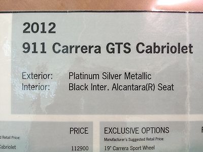 GTS Cabriolet 1 Owner Clean Carfax Only 4349 miles, image 51