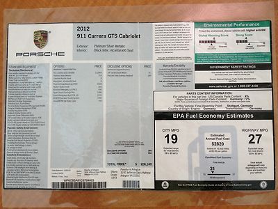 GTS Cabriolet 1 Owner Clean Carfax Only 4349 miles, image 52