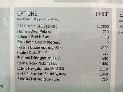 GTS Cabriolet 1 Owner Clean Carfax Only 4349 miles, image 54