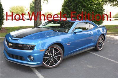 Chevrolet camaro ss new 2 dr coupe automatic gasoline 8 cyl engine kinetic blue