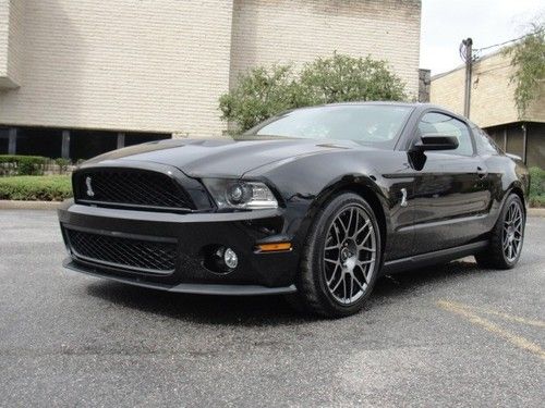 2012 ford mustang shelby gt500 coupe, only 10,731 miles, loaded, warranty!