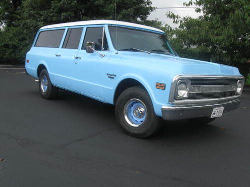 1969 chevrolet c10 suburban base 400 ci