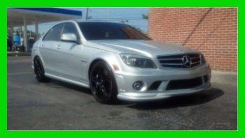 2009 c63 amg 6.2l v8 32v automatic rwd sedan premium sunroof leather