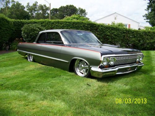1963 Chevy Impala Custom Air Ride Restomod pro touring Hot Rod Street Rod, US $89,900.00, image 14