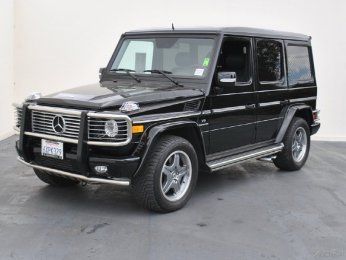 2008 mercedes benz g55 amg 4matic awd sunroof navi black leather - every option