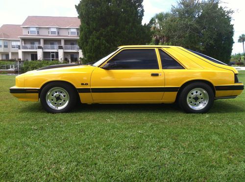 1983 mercury capri 347 stroker fox body street rod (rare collectable)