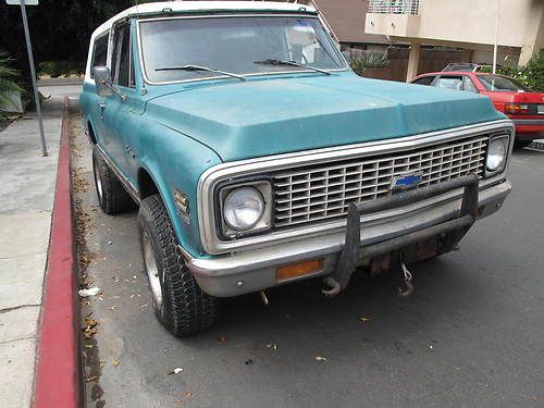 1972 Chevrolet K5 blazer 4x4 one owner california truck, image 7