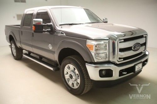 2013 lariat crew 4x4 fx4 navigation sunroof leather 20s aluminum v8 diesel