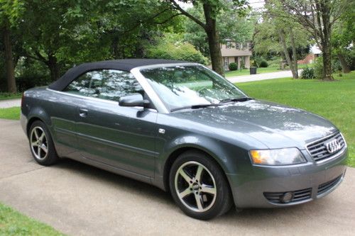 Audi a4 quattro 3.0 cabriolet convertible