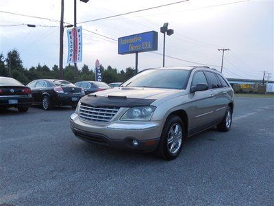 04 awd 4wd domestic sunroof leather one owner gold tan suv - no reserve