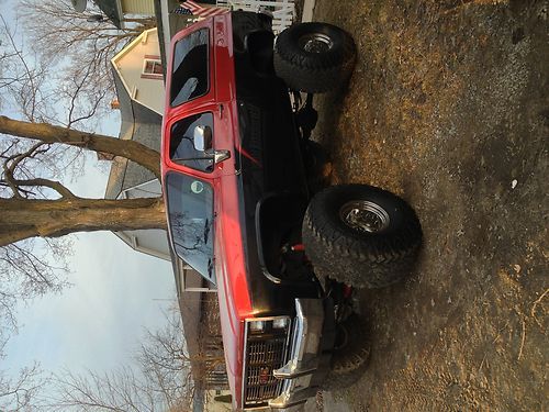 1988 gmc jimmy. blazer lifted. custom