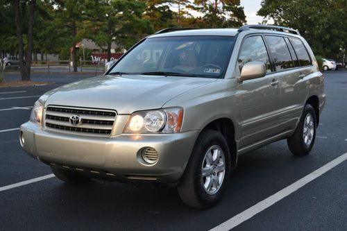 2003 toyota highlander limited awd