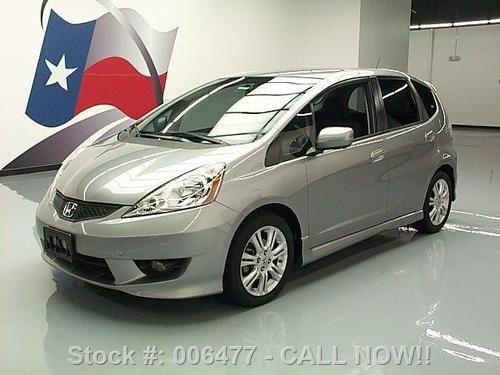 2009 honda fit sport paddle shift auto nav alloys 70k!! texas direct auto