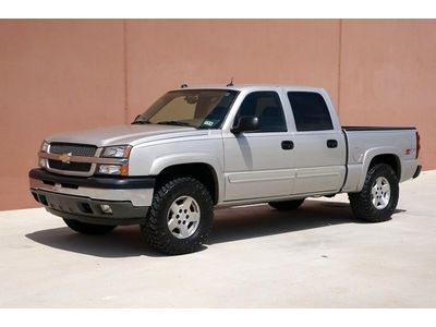 05 chevy silverado z71 crewcab 4x4 bose audio 6cd changer bedliner nitto tires!!