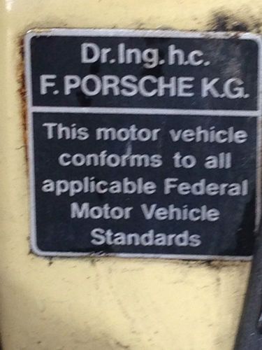 1968 PORSCHE 912 SWB CALIFORNIA CAR WITH 73' 911T 2.4 LITER!!!, image 18