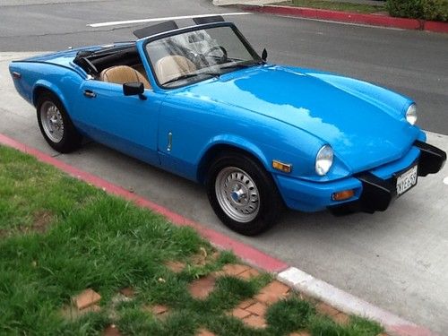 1979 triumph spitfire base convertible 2-door 1.5l