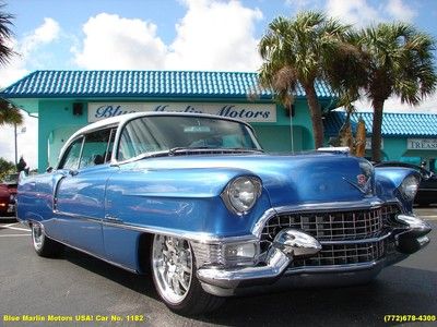 1955 classic cadillac coupe de ville resto-mod update ls-2 engine w/ 6 speed