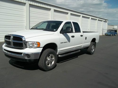 2005 dodge ram 2500 cummins turbo diesel long bed 4x4 l@@k!!