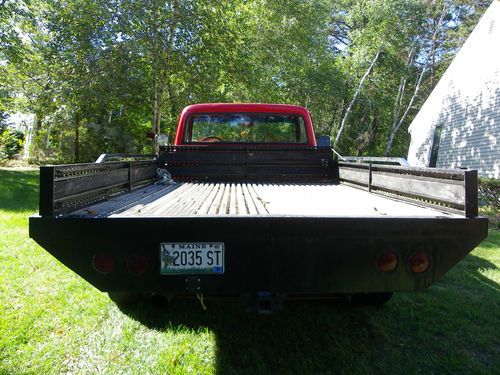 PRIVATE COLLECTOR 1969 Chevy Cheyenne C-20 Dually Shop Truck / Harley Hauler, image 4